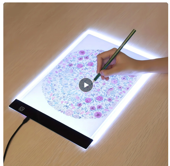 Dimmable LED Drawing Pad